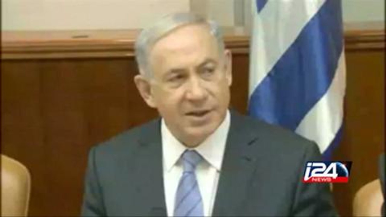 Benyamin Netanyahou s'exprime sur la demande palestinienne d'adhesion a