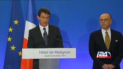France/Attaques Manuel Valls annonce le déployement de 200 à 300 militaires supplémentaires dans le cadre du plan Vigipirate