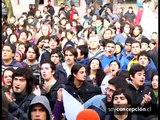 50 encapuchados se enfrentaron con Carabineros en la Universidad de Concepción