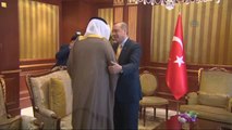 Erdoğan, Başbakan Yardımcısı ve Dışişleri Bakanı El-Sabah'ı Kabul Etti