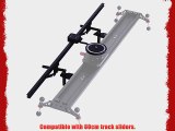Neewer Aluminum Alloy Parallax Device for 47/120cm Track Slider Video Stabilization System