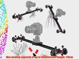 Latour 43/110CM Professional High Precision Moving Dolly Track Slider For Video Shooting