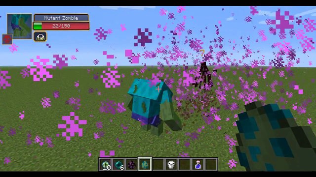 Mutant Zombie Vs Mutant Enderman - Minecraft Mob Battles - Mutant Creatures Mod