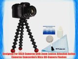 Joby GorillaPod Flexible Tripod (Black/Red) for Canon EOS Rebel T5 T5i T3 T3i T4 T4i T2i T1i