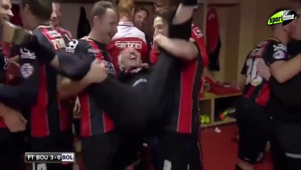 L'incroyable joie du président de Bournemouth  !
