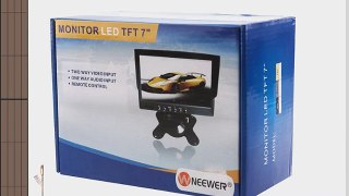 NEEWER? 5.8ghz Built-in Rc305 Receiver 7 Inch 800x480 Monitor Rp-sma with light Shield