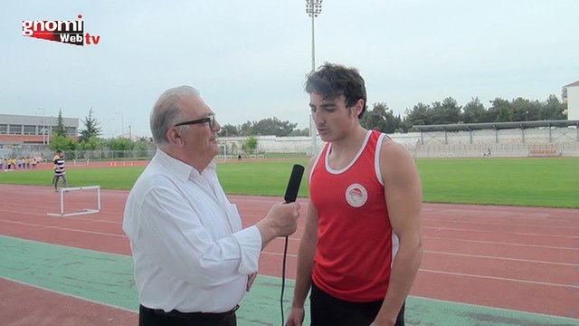 Ο Κιλκισιώτης μελλοντικός πρωταθλητής στίβου Νίκος Ιωακειμίδης, μιλά στη Γνώμη