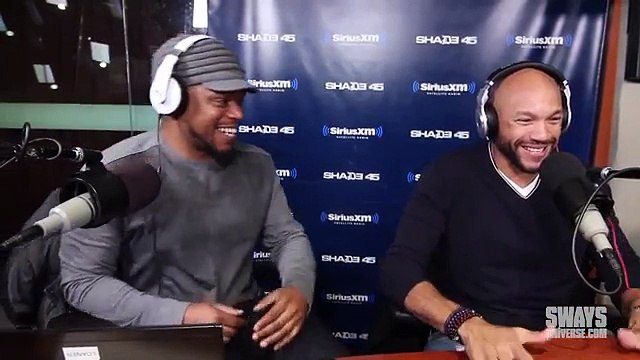 Stephen Bishop Freestyles Live on Sway in the Morning!