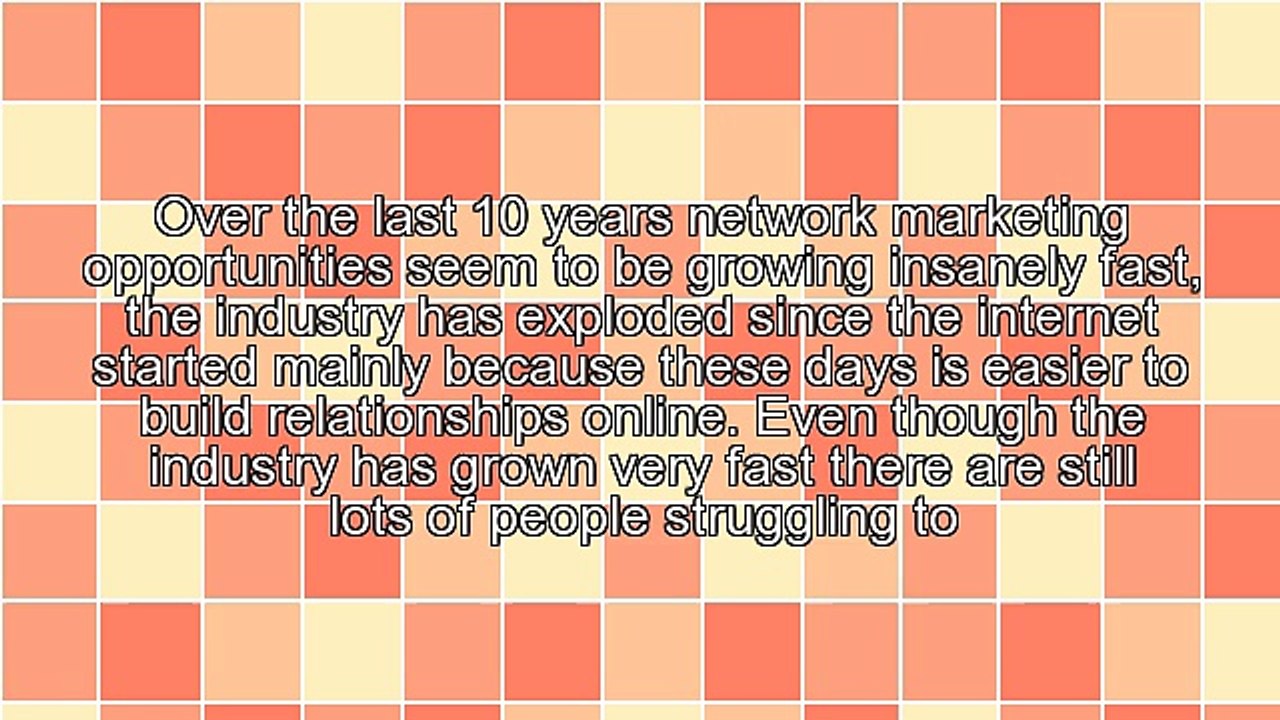 Network Marketing Secrets To Success