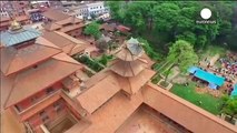 Nepal Drone Reveals Extent Of Earthquake Devastation | EURONEWS