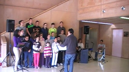 Ecole en choeur - Academie de Lyon- IME Perce Neige - THIZY (69)