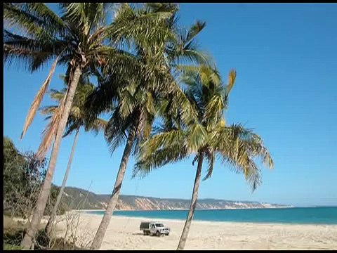 Coloured sands of Rainbow Beach, Queensland, Australia