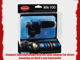 Hahnel MK100 Uni-Directional Microphone for DSLR's Camcorders and Audio Recorders