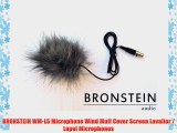 BRONSTEIN WM-L5 Microphone Wind Muff Cover Screen Lavalier / Lapel Microphones