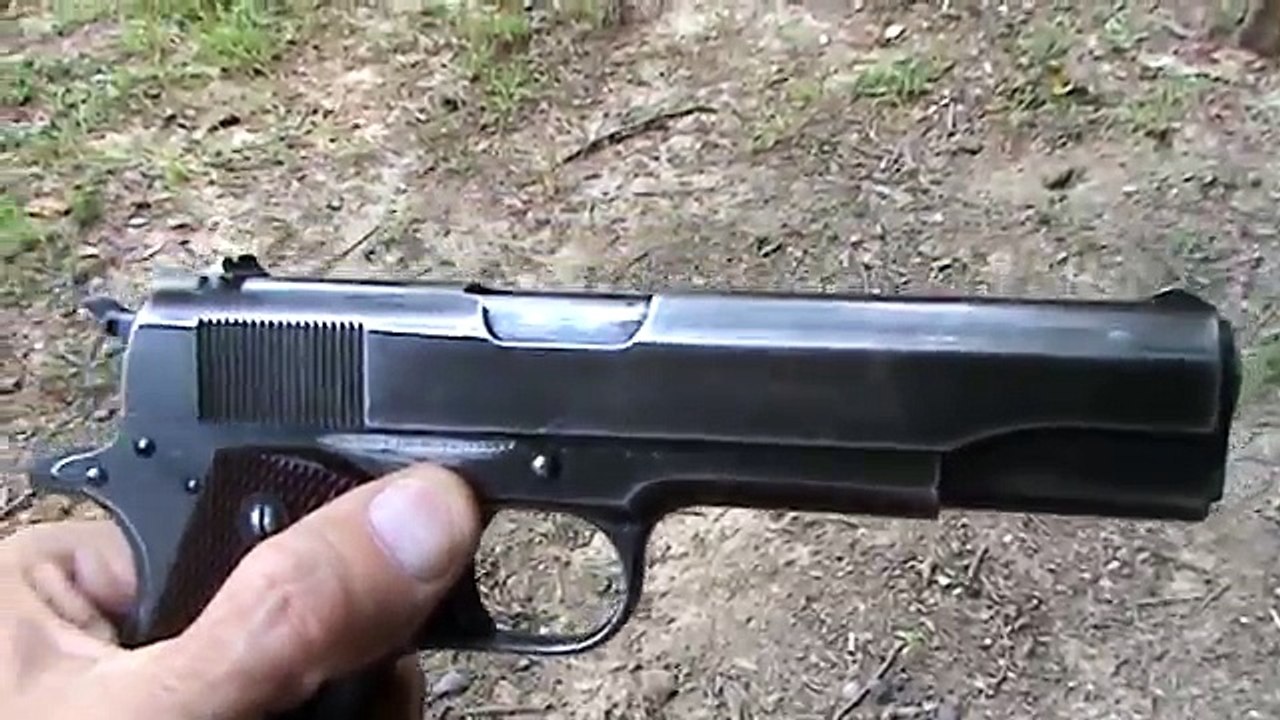 1911 WWII Colt Close-Up