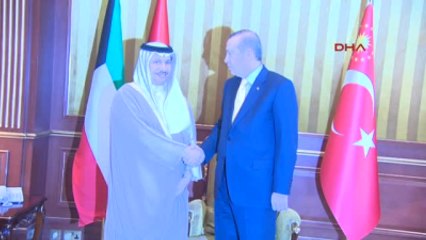 Cumhurbaşkanı Erdoğan'ın Kuveyt Temaslarında 'İşbirliğini Güçlendirme' Konusu Görüşüldü