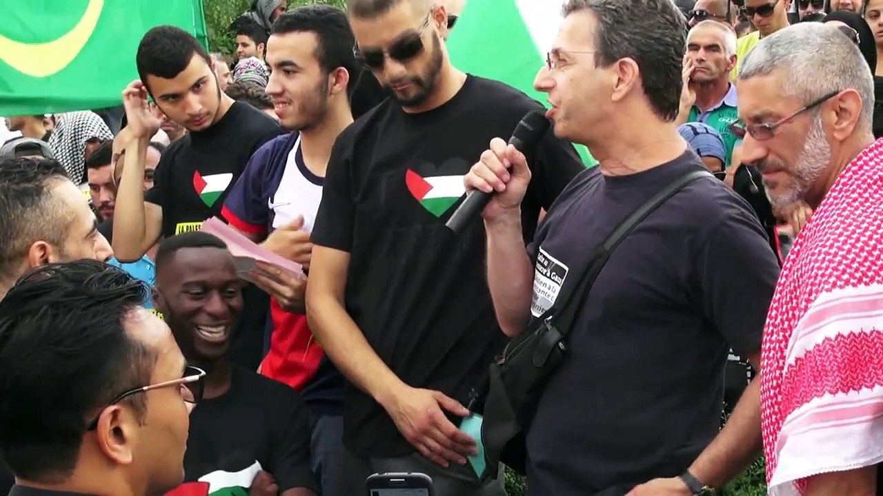 Pro Gaza Dispertion Manif. Sarcelles/France - 20 Juillet 2014