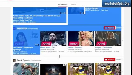YouTube Mp3 İndirme Nasıl Yapılır DnsAyarim.Com