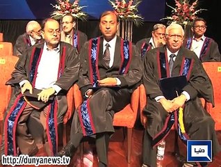Dunya News -  Lahore: 7th convocation ceremony of UCP under-way in Expo center
