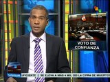 Perú: aprueba congreso que Pedro Cateriano presida a ministros