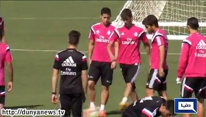 Dunya News - Real Madrid training session
