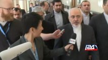 Zarif speaks to reporters about Iranian nuclear talks