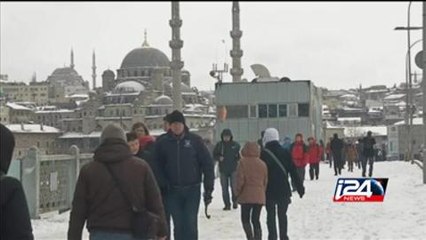 Israel hit by winter storm