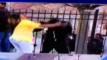 (VIDEO) Baltimore Woman Beats Rioter Son, Hailed As 'Mom Of the Year' - Mom Attacks Son