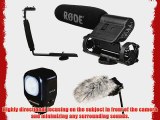 Rode VideoMic Directional On-Camera Condenser Shotgun Microphone with Deadcat Windshield Polaroid