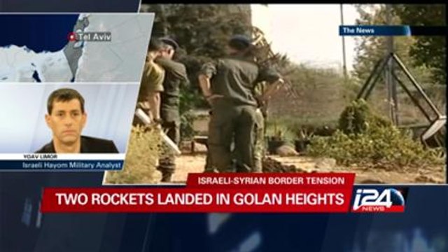 Two rockets land in Israel's Golan Heights