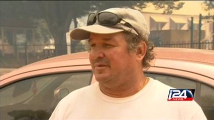 Bushfire burns out of control in southern Australia