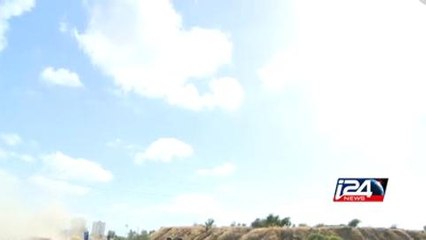 Iron Dome interception during Operation Protective Edge