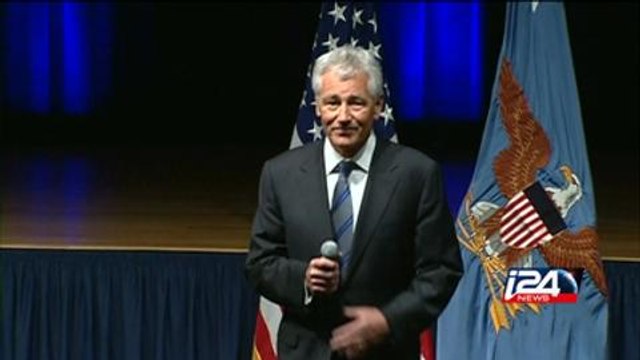 US Defense Secretary Chuck Hagel announces resignation 24/11/2014