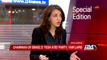 Exclusive i24news interview with Israeli Finance Minister Yair Lapid - 18/11/2014