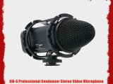 Sony CCD-TRV57 Camcorder External Microphone XM-S Professional Condenser Stereo Video Microphone