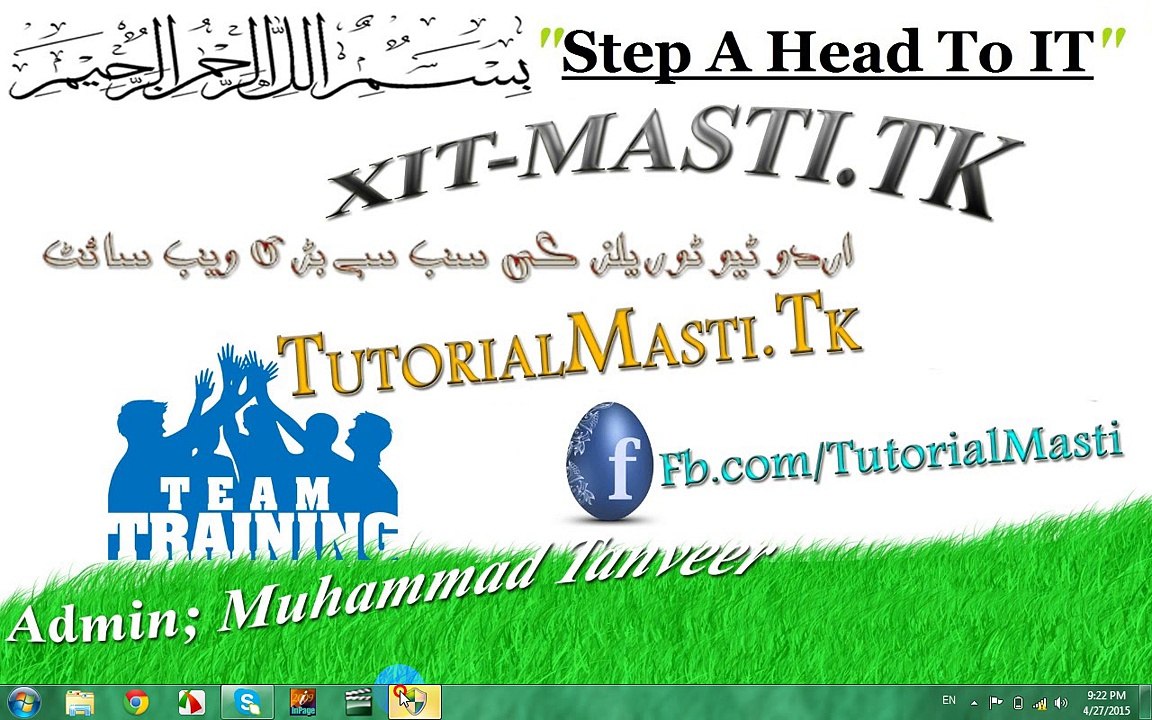Write Urdu On Facebook & Computer (Tutorial Masti)