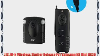 JJC JM-N Wireless Shutter Release For Samsung NX Mini NX30 Galaxy NX NX1100 NX2000 NX300 NX1000