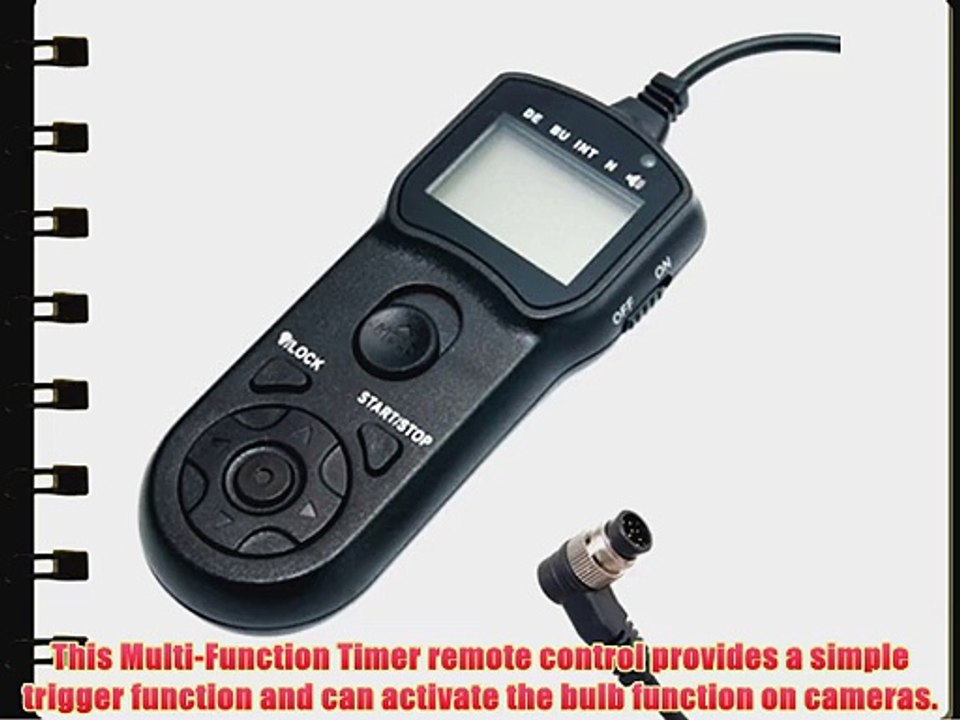 JJC TMB LCD Timer Remote Control for NIKON D2H series