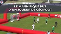 Le magnifique but d'un joueur de Cécifoot