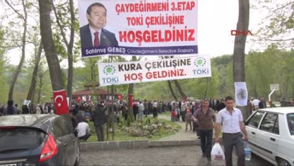Zonguldak TOKİ'nin Yaptırdığı 566 Konuta 516 Aile Başvurdu