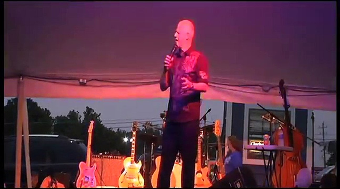 Chris Drummond sings 'Green Green Grass Of Home' at Elvis Week