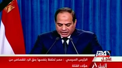 تنظيم "داعش" يقتل 21 مصريا في ليبيا ومصر ترد على معاقله بضربات جوية