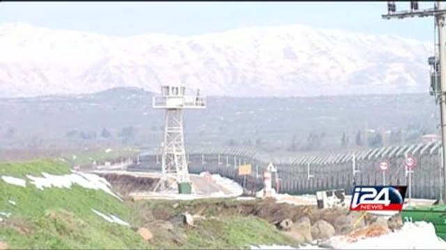 الشريط الحدودي بين شطري الجولان الإسرائيلي والسوري