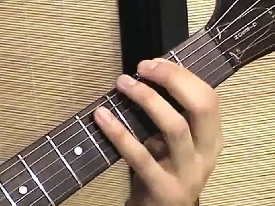 Tutorial Canon Rock Rhythm Guitar Lesson