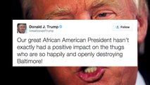 Donald Trump's Tweet On Baltimore Riots Triggers Firestorm