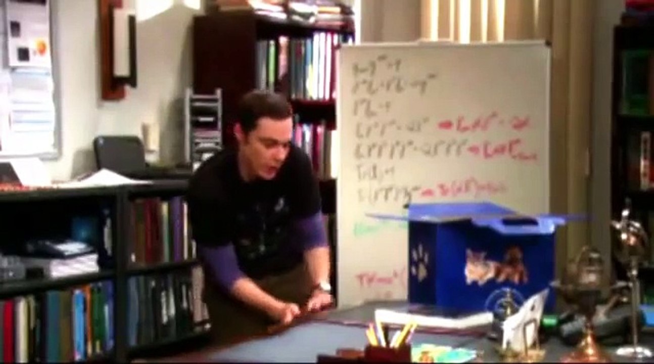 THE BIG BANG THEORY- SHELDON "OH DEAR, OH DEAR, PURELL, PURELL"