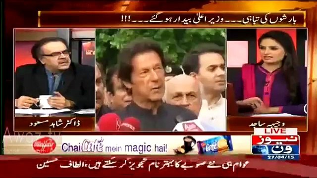Dr. Shahid Masood talks about the Politics Inside of PTI