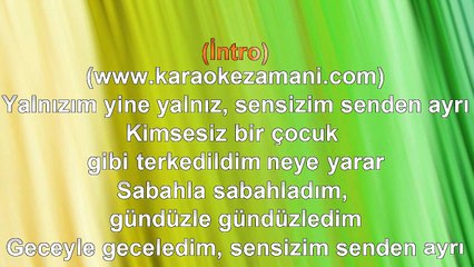 Ege - Yalan - (2014) - TÜRKÇE KARAOKE