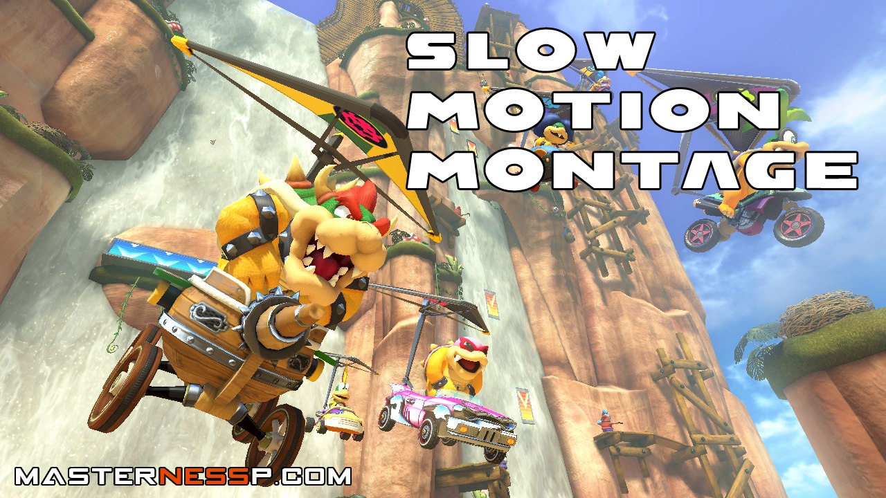 Mario Kart 8 Slow Motion Montage - MNPGameVideos
