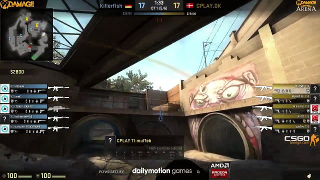 dabo0 - 99DMG Arena CPLAY vs KILLERFISH+ k1ck vs the winner (REPLAY)